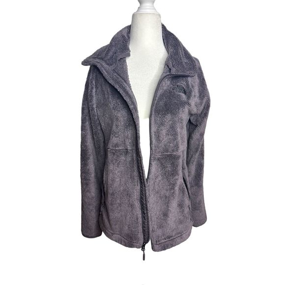 The‎ North Face Osito Sport Hybrid Fuzzy Full Zip Jacket Size Medium Women’s - Picture 4 of 10